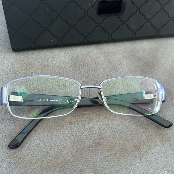 Gucci GG 2903 TCK  Eyeglasses Frames Purple Black Womens 53-16-135 - Picture 1 of 15